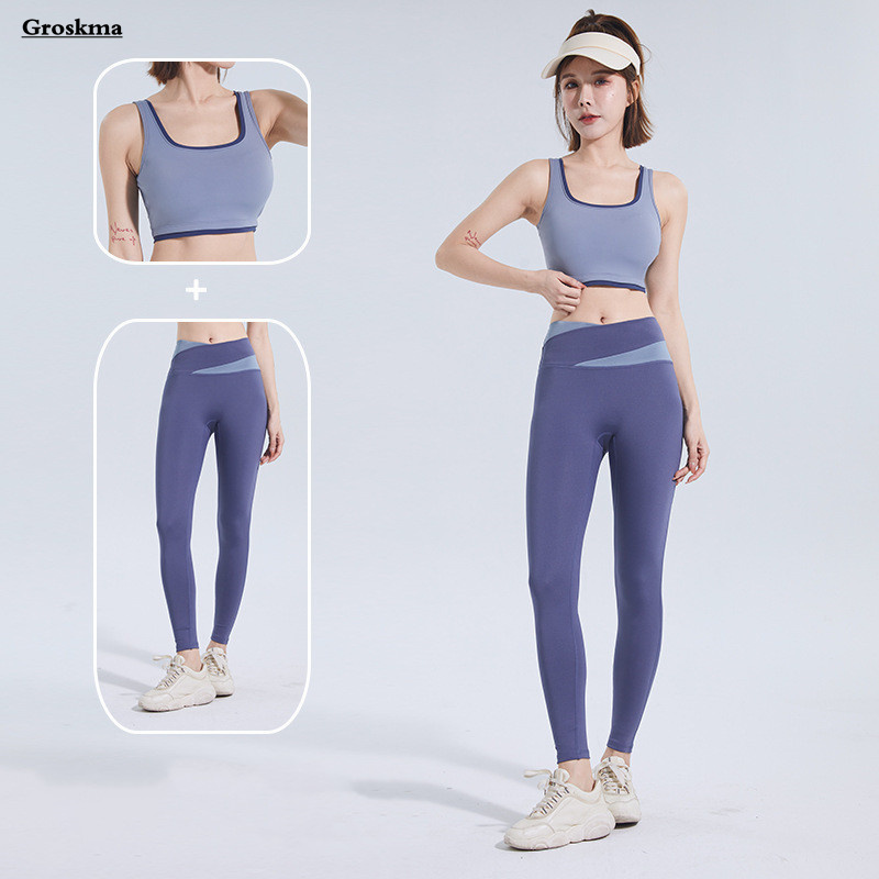 Quick Dry Women Yoga Two Piece - Pilates Yoga Legging 리뷰 및 가격