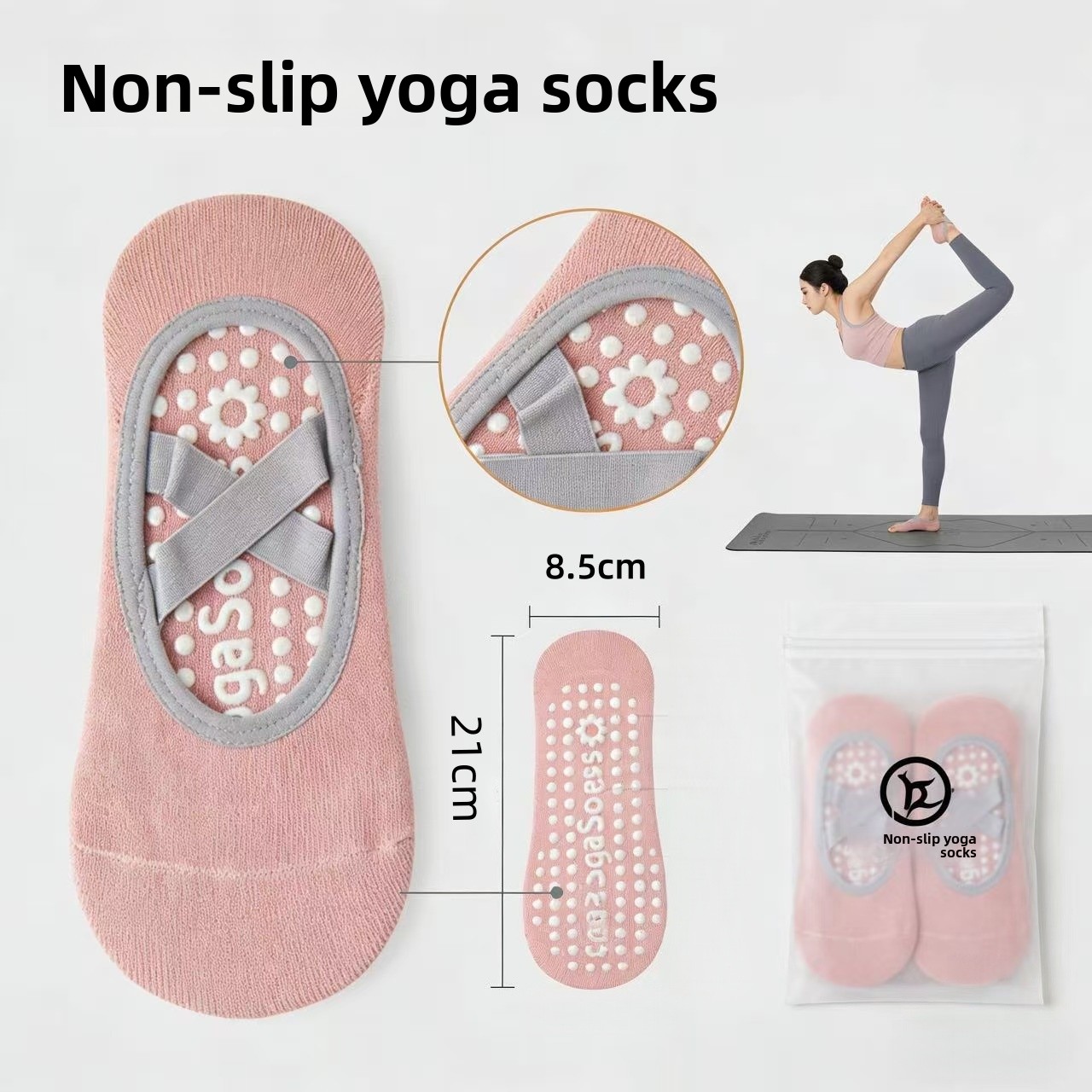 Women Yoga Sock Silicone Anti- - Pilates Yoga Ballet 리뷰 및 가격