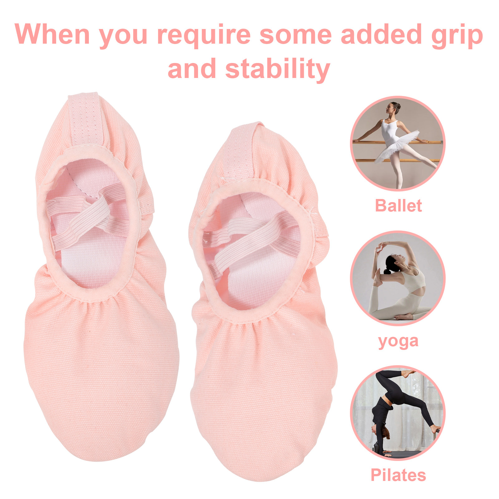 1Pair Ballet Shoes for Girls T - Pilates Yoga Ballet 리뷰 및 가격