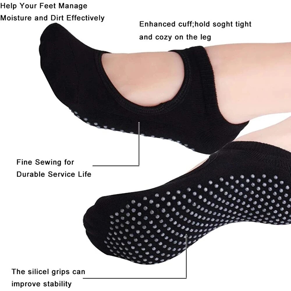 High Quality Women Yoga Socks  - Pilates Yoga Ballet 리뷰 및 가격