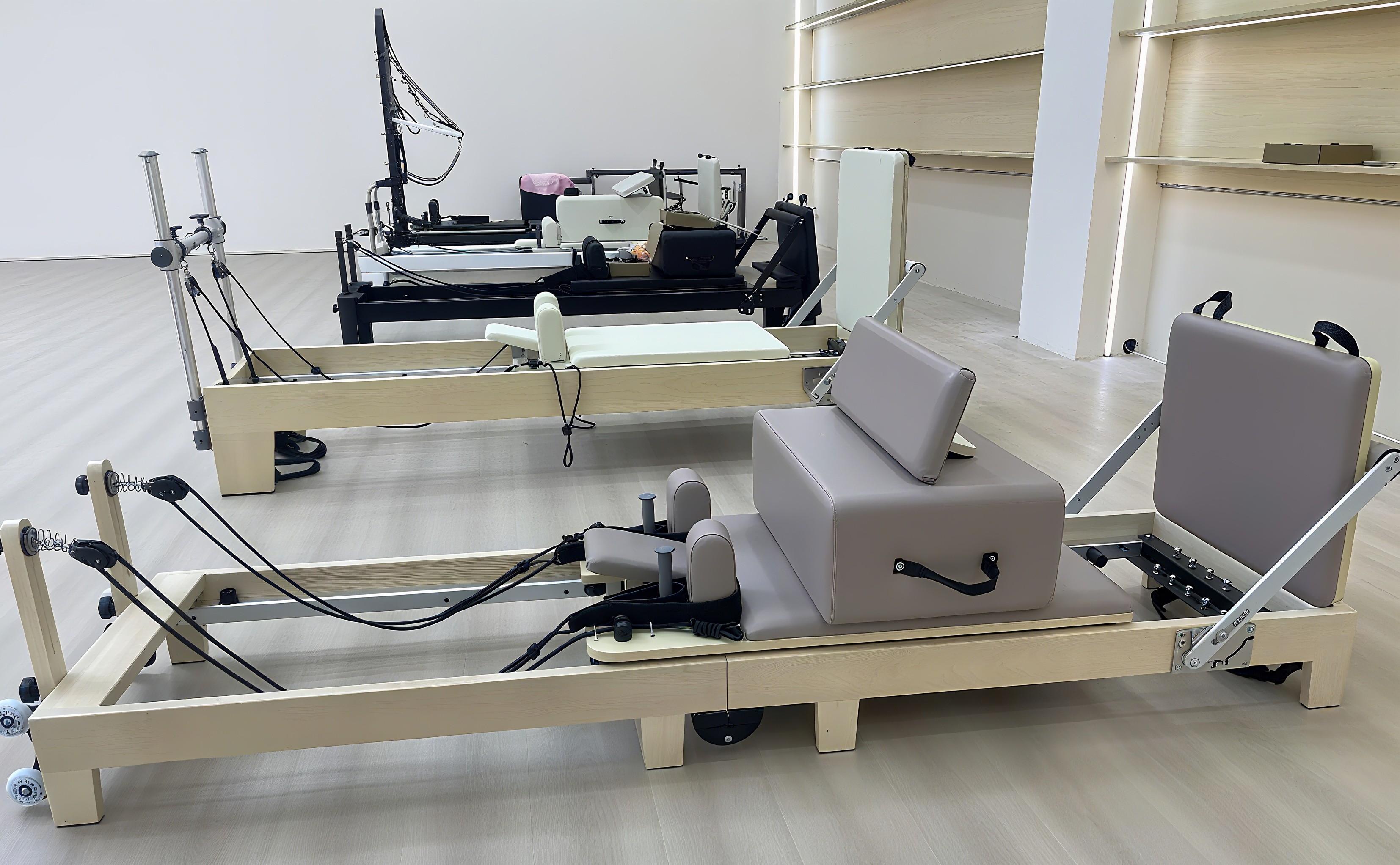 Foldable Oak Wood Pilates Refo - Pilates & Yoga Studio Alineacion 리뷰 및 가격