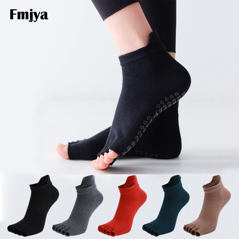 Yoga Socks Half Toe Anti-Slip  - Pilates Yoga Ballet 리뷰 및 가격