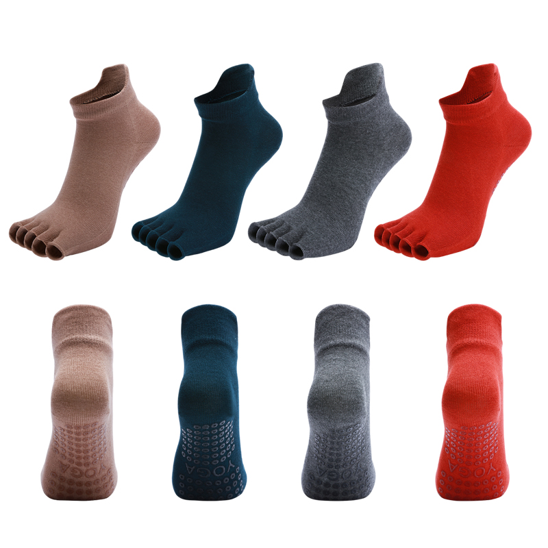 Yoga Socks Half Toe Anti-Slip  - Pilates Yoga Ballet 리뷰 및 가격