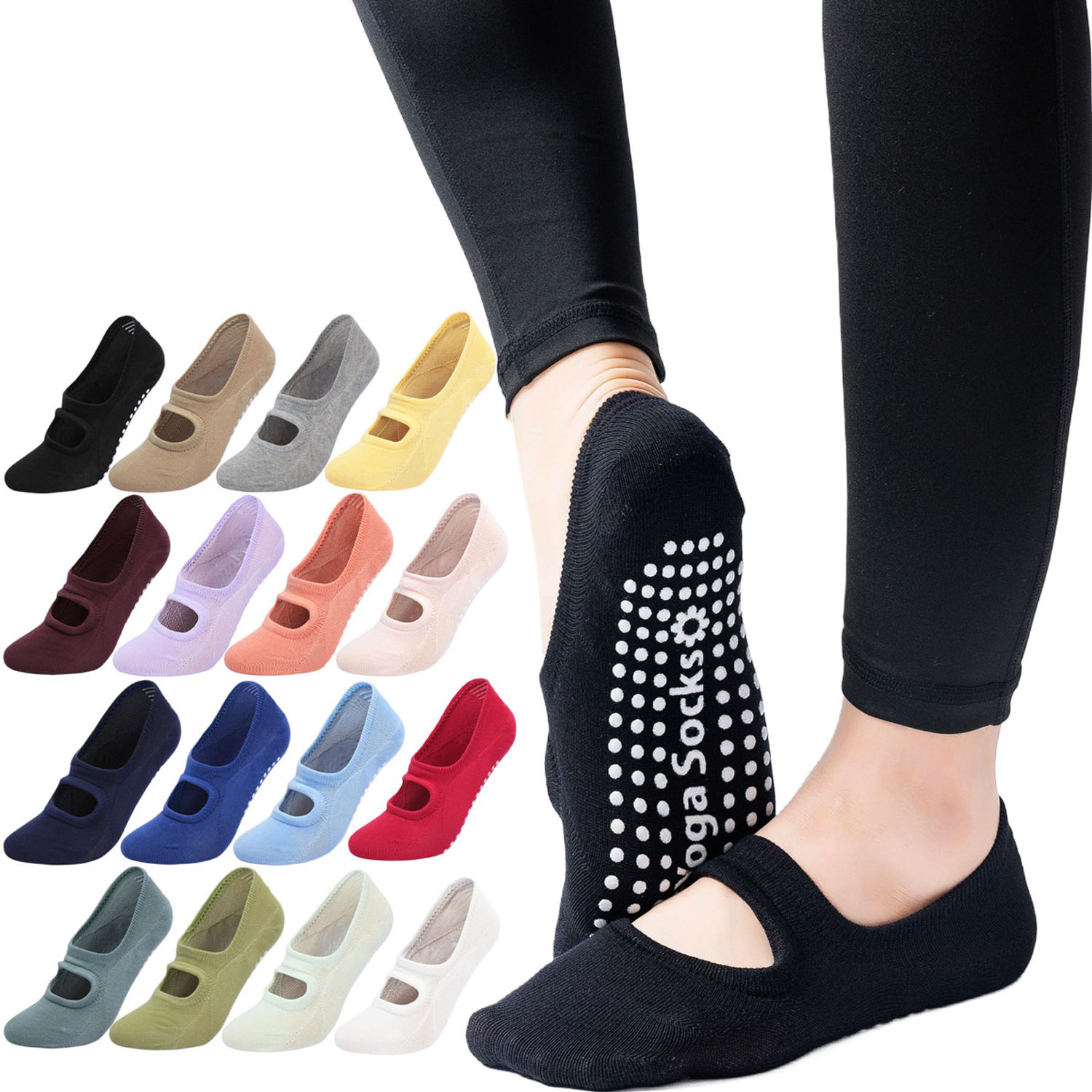 High Quality Women Yoga Socks  - Pilates Yoga Ballet 리뷰 및 가격
