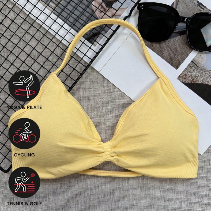Women Elegant Backless Spaghet - Yoga Strap Cotton 리뷰 및 가격