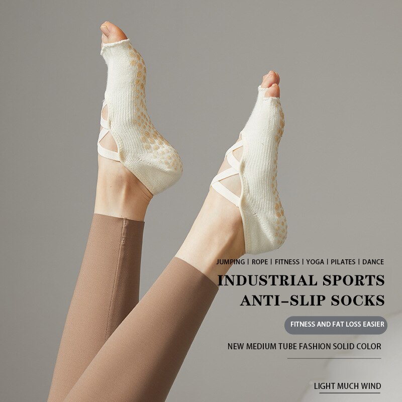 Ladies Yoga Socks Non Slip Gri - Pilates Yoga Ballet 리뷰 및 가격