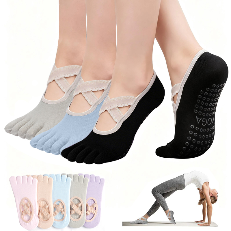 Ladies Non-Slip Pilates Socks  - Pilates Yoga Ballet 리뷰 및 가격