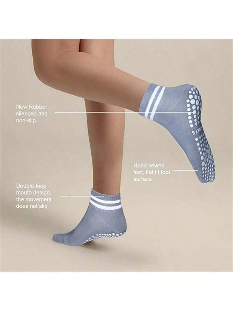 5 Pairs Women Double Stripe No - Pilates Yoga Ballet 리뷰 및 가격