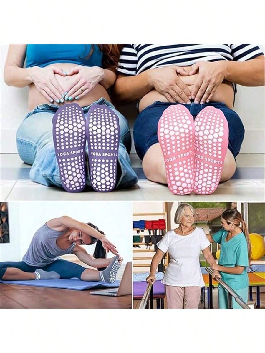 5 Pairs Women Double Stripe No - Pilates Yoga Ballet 리뷰 및 가격