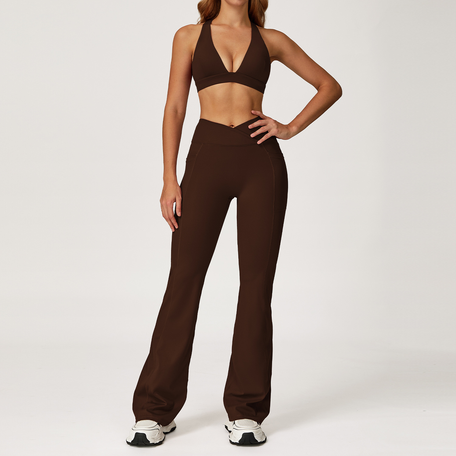 2PCS Fitness Suit Yoga Pilates - Pilates Yoga Legging 리뷰 및 가격