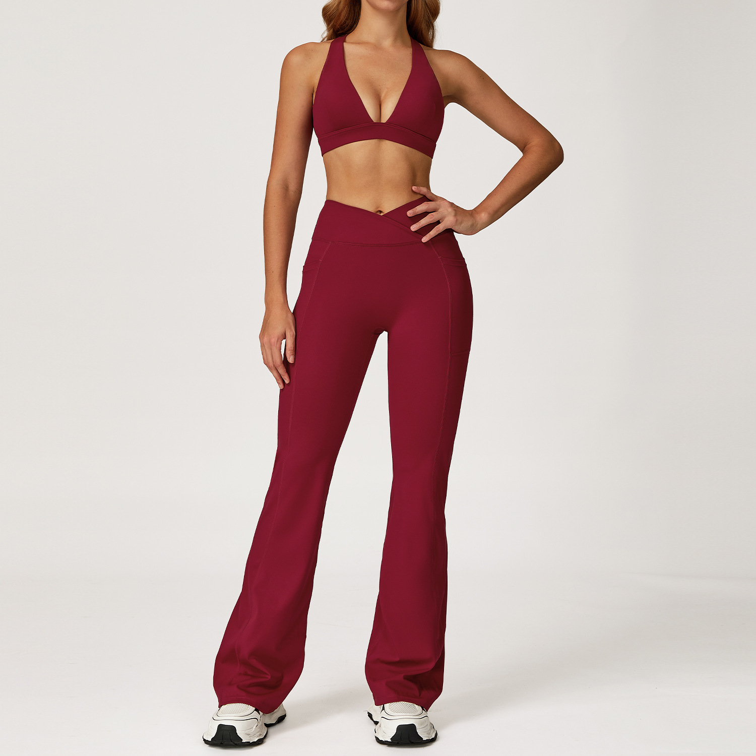 2PCS Fitness Suit Yoga Pilates - Pilates Yoga Legging 리뷰 및 가격