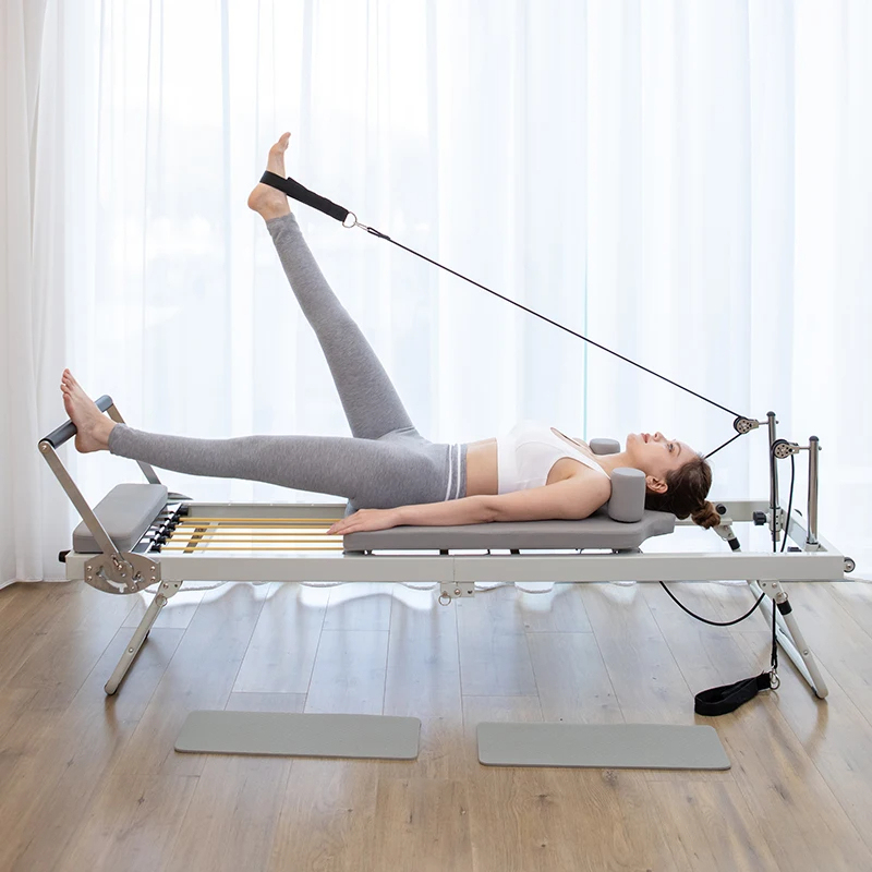 Large Folding Reformer Equipme - Pilates Yoga For Weight Loss 리뷰 및 가격