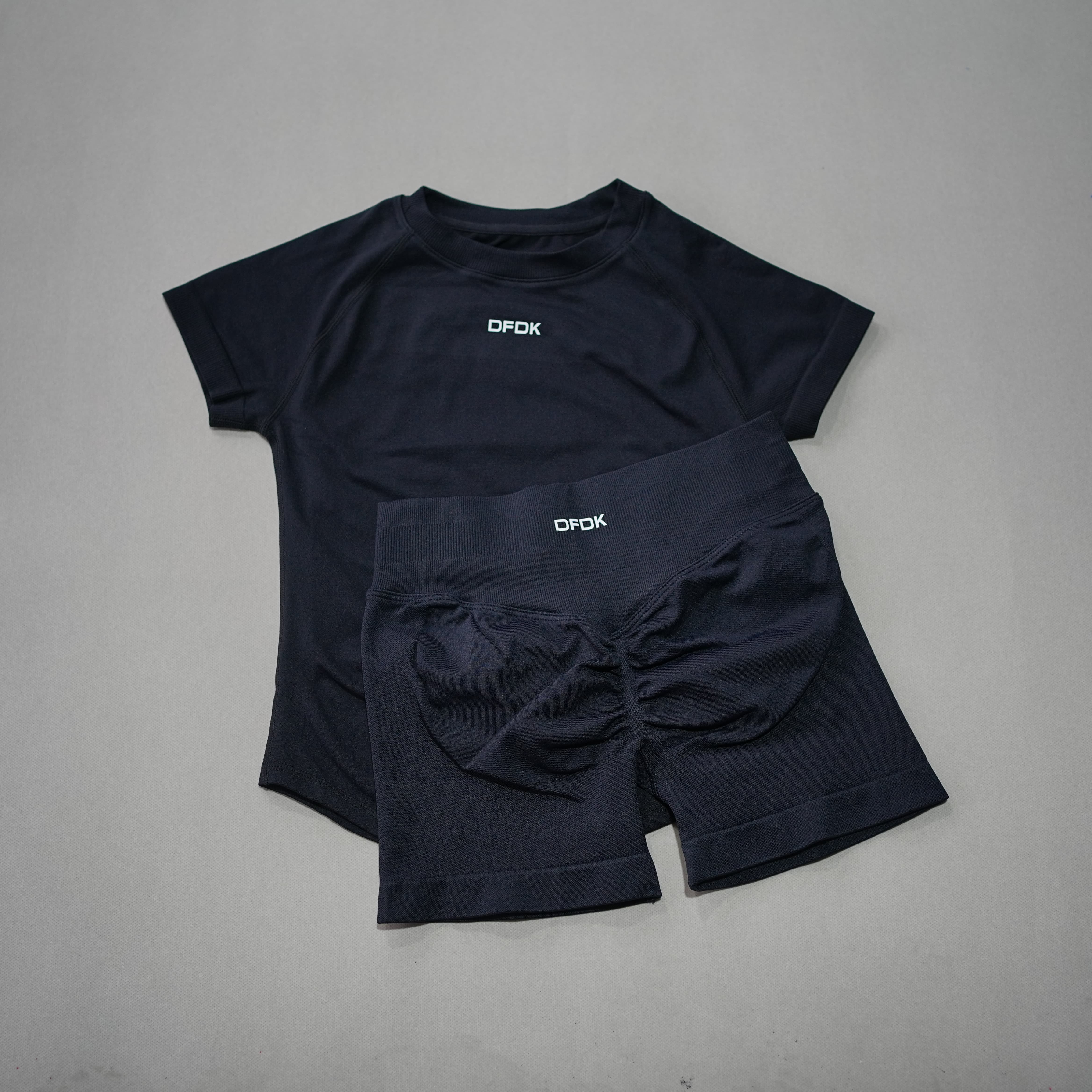 DFDK Women's Round Neck Short  - Yoga Strap Cotton 리뷰 및 가격