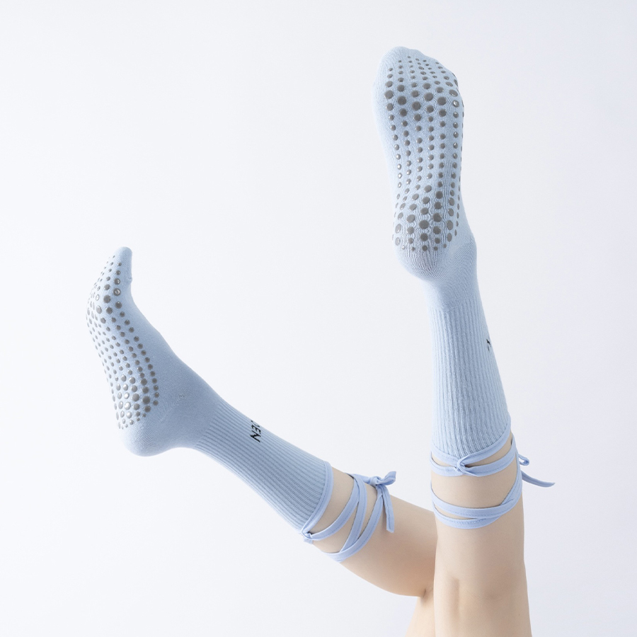 Women Bandage Yoga Socks Cotto - Pilates Yoga Ballet 리뷰 및 가격