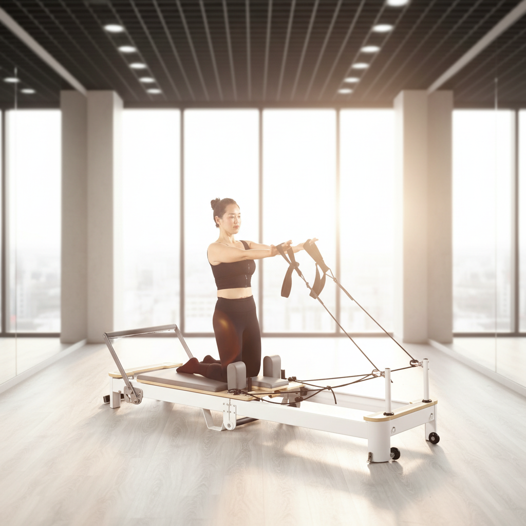 Oak Pilates Reformer, White Al - Pilates & Yoga Studio Alineacion 리뷰 및 가격