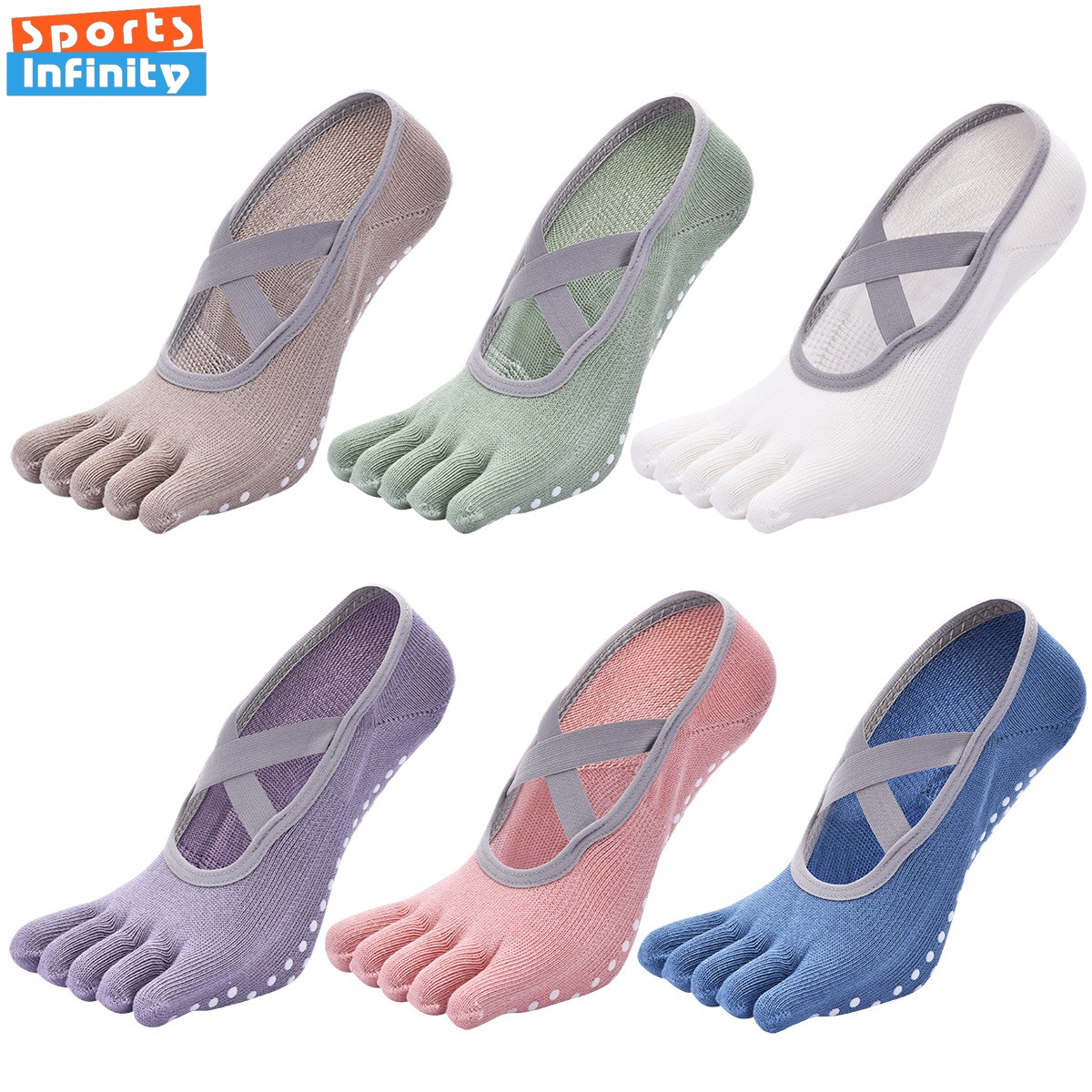 Women's Strap Five Finger Anti - Yoga Strap Cotton 리뷰 및 가격