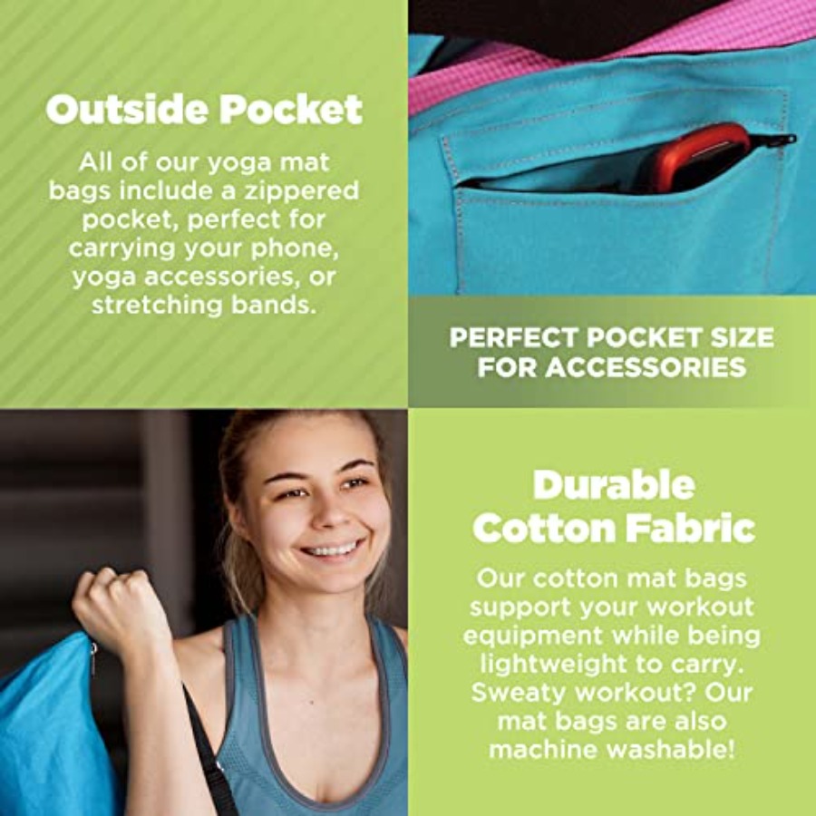 Premium Cotton Yoga Mat Bag wi - Yoga Strap Cotton 리뷰 및 가격
