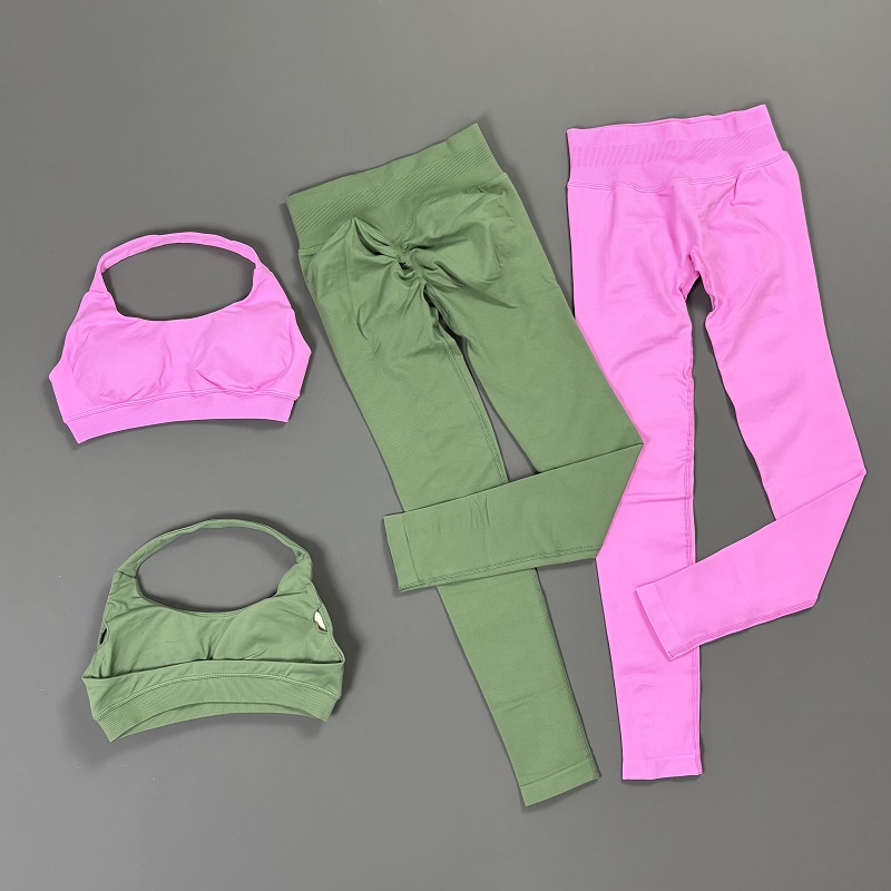 2 Piece Gym Yoga Set Halter Ne - Pilates Yoga Legging 리뷰 및 가격