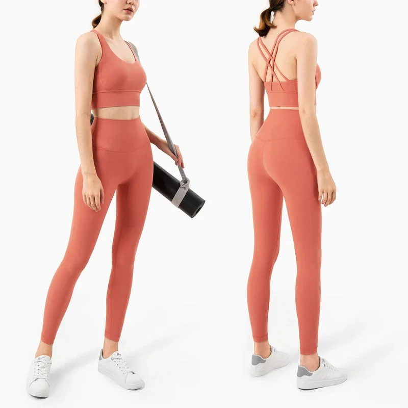 Summer New 2 Piece Yoga Clothe - Pilates Yoga Legging 리뷰 및 가격