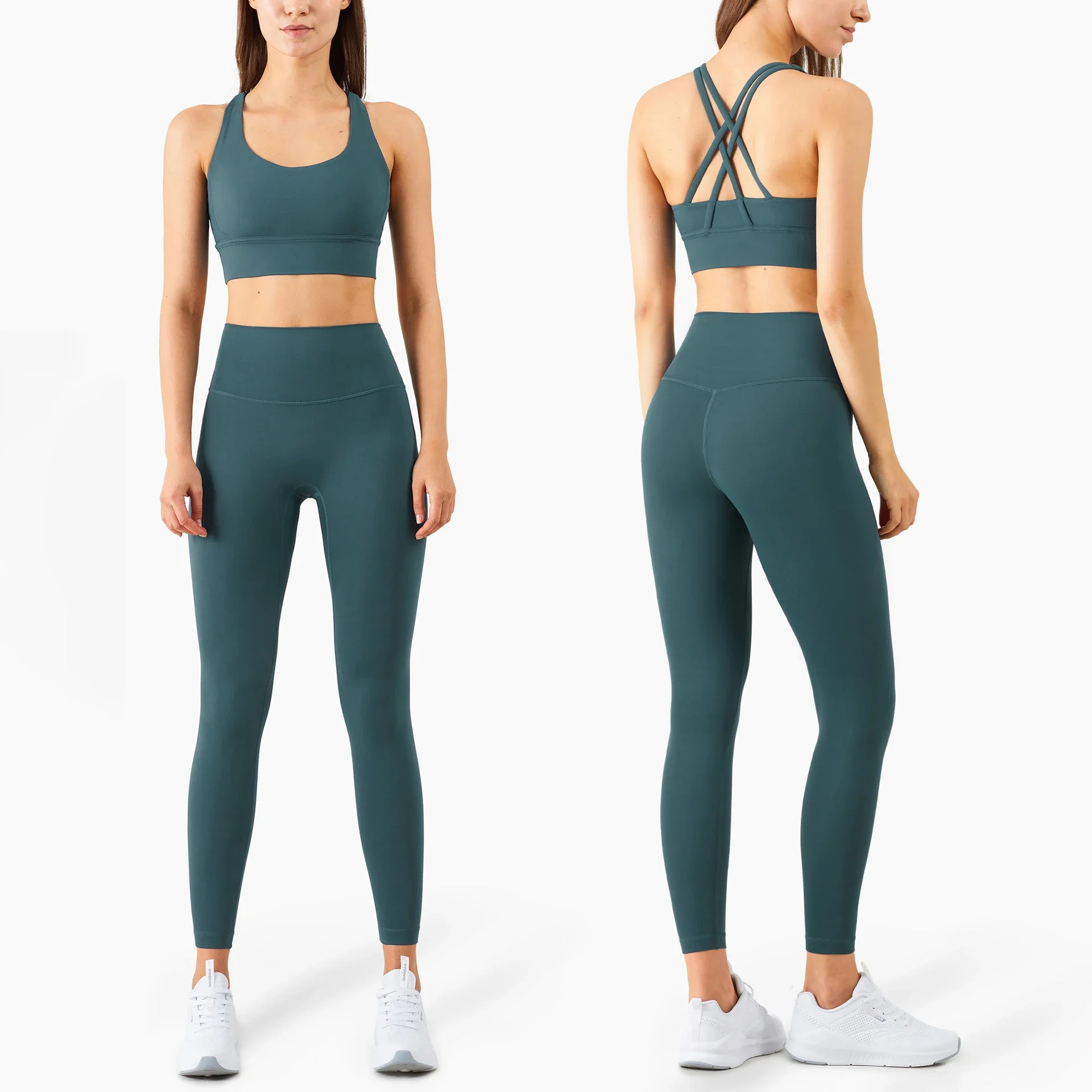 Summer New 2 Piece Yoga Clothe - Pilates Yoga Legging 리뷰 및 가격