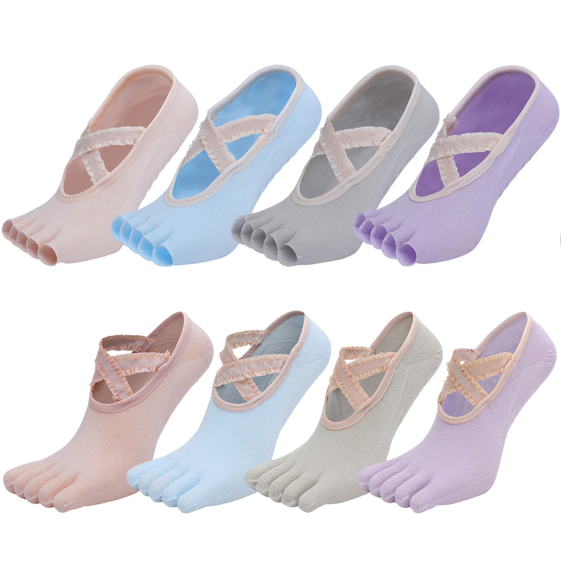 Five Finger Yoga Socks Lace Cr - Pilates Yoga Ballet 리뷰 및 가격