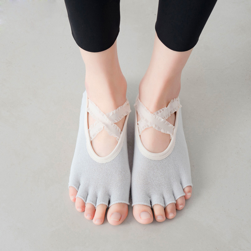 Five Finger Yoga Socks Lace Cr - Pilates Yoga Ballet 리뷰 및 가격