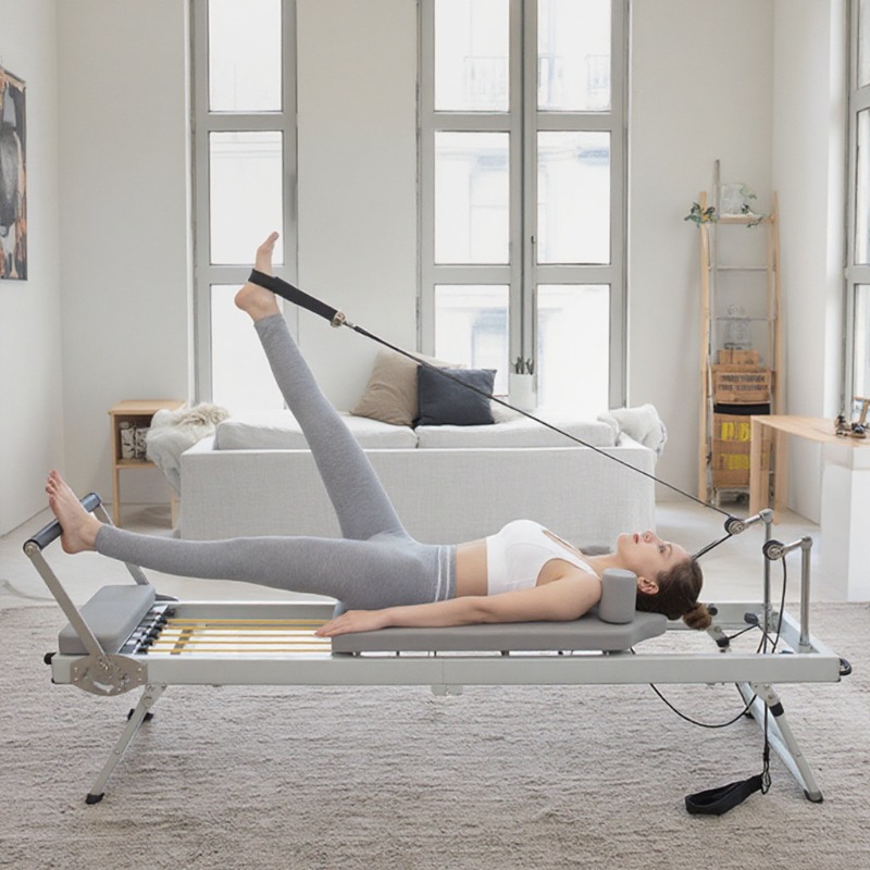 Large Folding Pilates Reformer - Pilates Yoga For Weight Loss 리뷰 및 가격